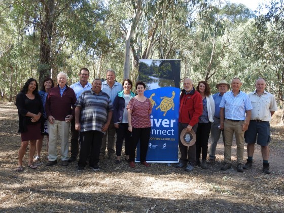 RiverConnect Implementation Advisory Committee members at Strategic Plan launch